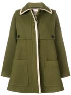 Marni A-line Coat - Green