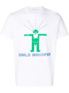 Walter Van Beirendonck Owls Whisper Print T-shirt - White