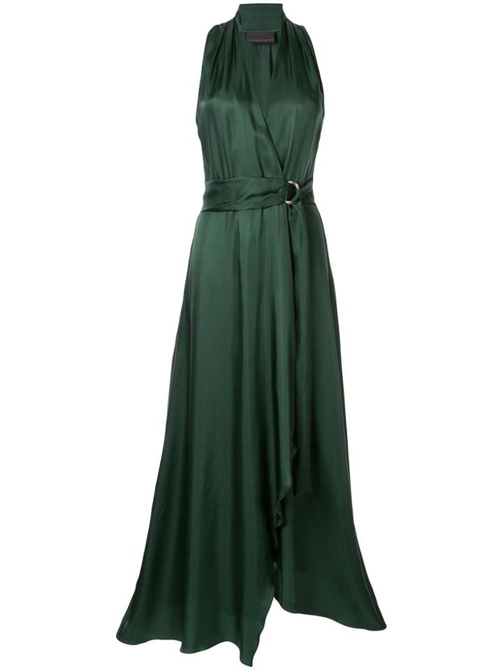 Ginger & Smart Sonorous Wrap Dress - Green