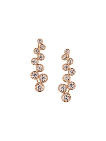 Alinka Sasha Diamond Slider Earrings - Metallic