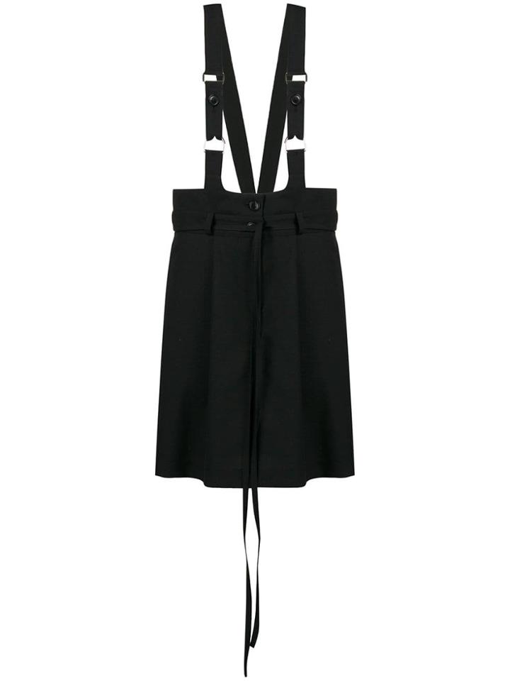 Diesel Black Gold Short Dungaree Skirt