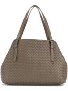 Bottega Veneta Medium Intrecciato Tote - Grey