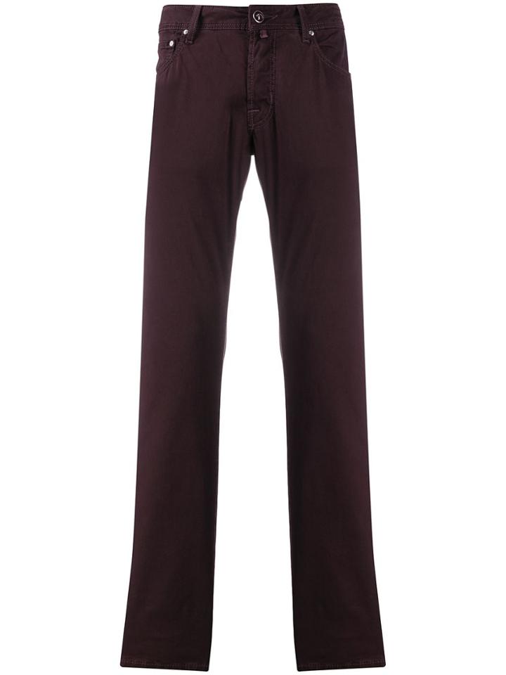 Jacob Cohen Jacob Cohen J622comf01717s5201 654 Burgundy Scuro