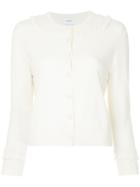 Barrie Cashmere Fitted Cardigan - White