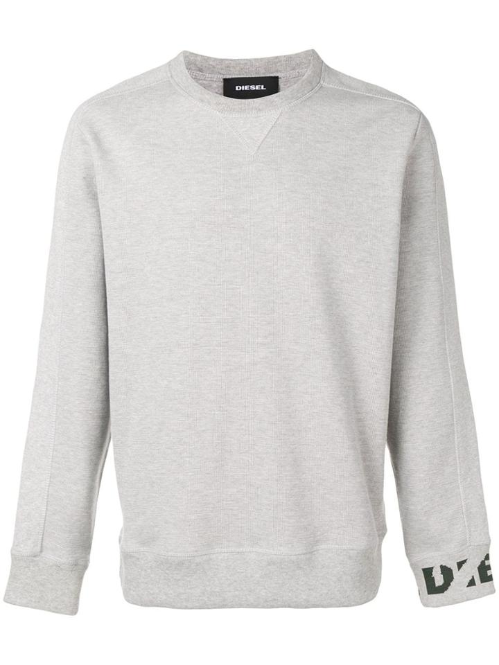 Diesel S-tina-j Sweatshirt - Grey