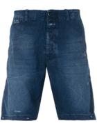 Closed Distressed Denim Shorts - Blue