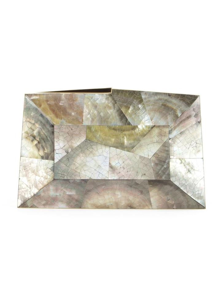 Serpui Chain Shoulder Strap Clutch