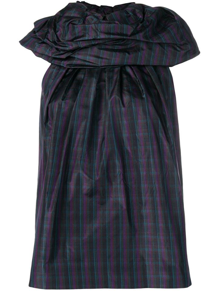 Marc Jacobs Check Sleeveless Top - Purple