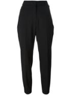 Alexander Wang - High Waist Tailored Trousers - Women - Polyester/spandex/elastane/virgin Wool - 6, Black, Polyester/spandex/elastane/virgin Wool