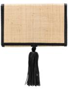 Zeus+dione Tassel Clutch Bag - Nude & Neutrals
