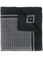 Dolce & Gabbana Printed Square Scarf - Black