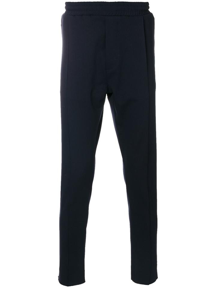 Low Brand Tapered Trousers - Blue