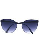 Mykita - Beverly Sunglasses - Women - Acetate/metal (other) - One Size, Black, Acetate/metal (other)
