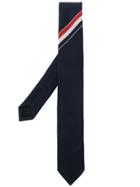 Thom Browne Three-striped Tie - Blue
