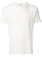Saint Laurent Logo Embroidered Lt-shirt - White