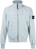 Stone Island Zipped Jacket, Men's, Size: Medium, Grey, Polyamide/polyester