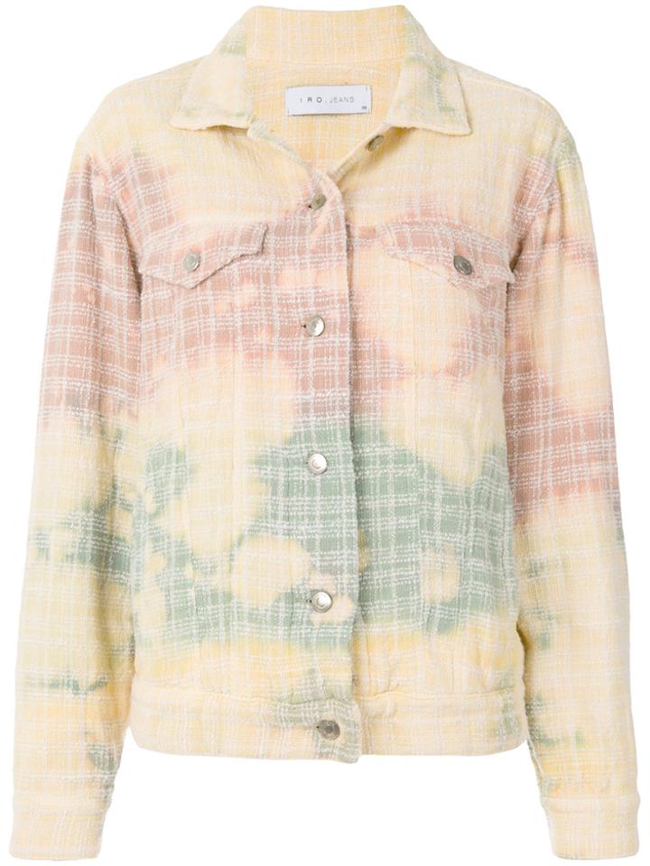 Iro Notched Collar Jacket - Multicolour