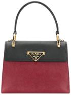 Prada Paradigm Tote - Red