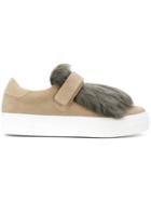 Moncler Lucie Sneakers - Nude & Neutrals