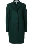 Harris Wharf London Classic Coat - Green