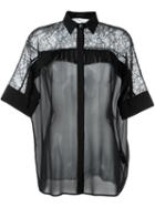Versace Fringed Lace Blouse