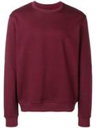 Les Hommes Crewneck Sweatshirt - Red