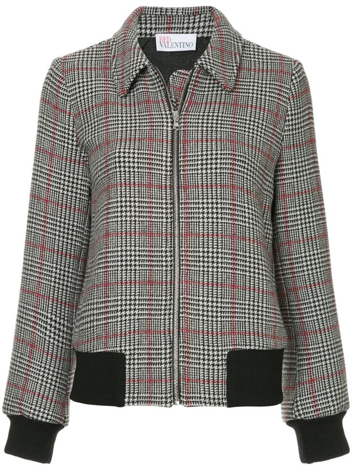 Red Valentino Houndstooth Jacket - Multicolour