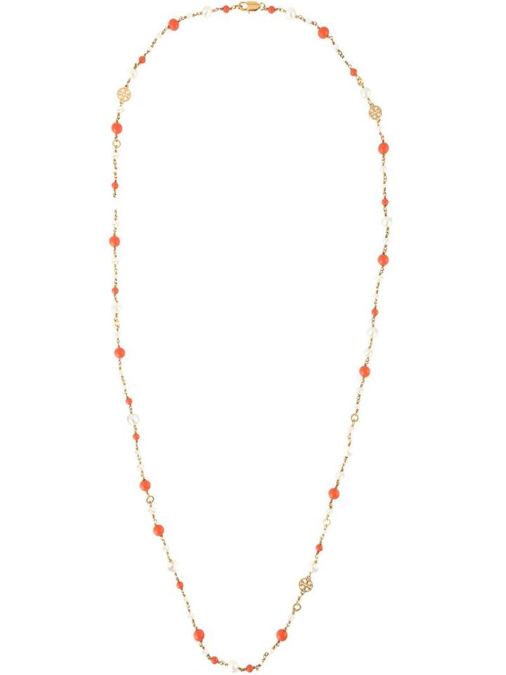 Tory Burch Beaded Lariat Neckalce
