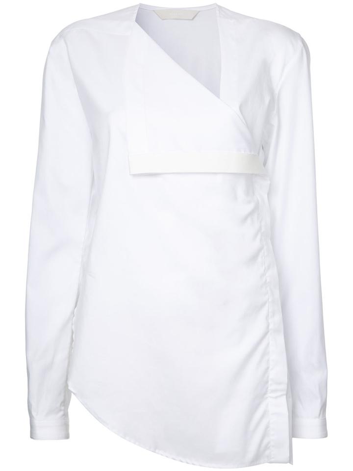 Dion Lee Axis Folded Shirt, Women's, Size: 8, White, Cotton