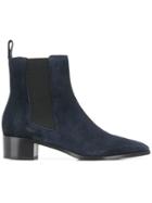 Aeyde Elasticated Side Panel Boots - Blue