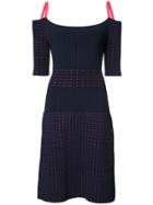 Jason Wu Ribbed Knit Dress - Blue