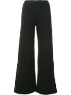 Simon Miller Flared Trousers, Women's, Size: 0, Black, Cotton/spandex/elastane
