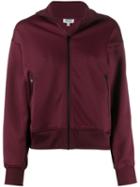 Kenzo Zip-front Knitted Jacket - Purple