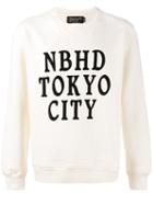 Neighborhood - Tokyo City Print Sweatshirt - Men - Cotton - M, White, Cotton