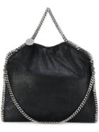 Stella Mccartney - Silver-tone Chain Tote Bag - Women - Polyester - One Size, Black, Polyester