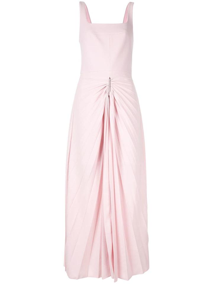 Dion Lee Pleated Skirt Dress - Pink