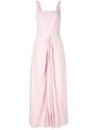 Dion Lee Pleated Skirt Dress - Pink