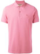 Burberry Classic Polo Shirt, Men's, Size: Xl, Pink/purple, Cotton