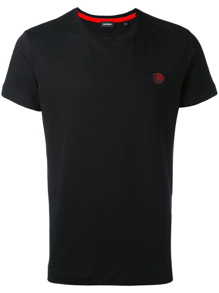 Diesel Logo Patch T-shirt - Black