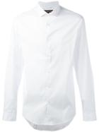 Michael Michael Kors Long-sleeve Shirt, Men's, Size: Xxl, White, Cotton/nylon/elastolefin