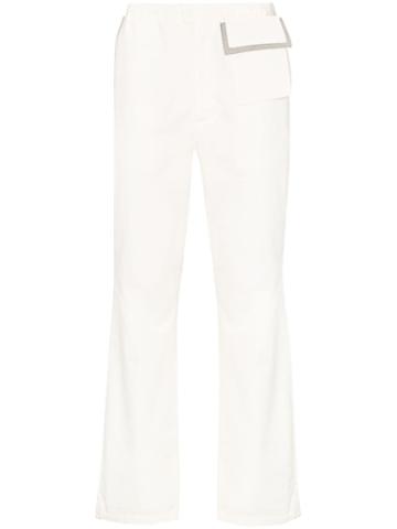 Portvel Straight-leg Trousers - White