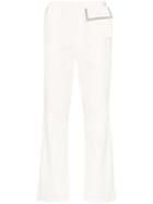 Portvel Straight-leg Trousers - White