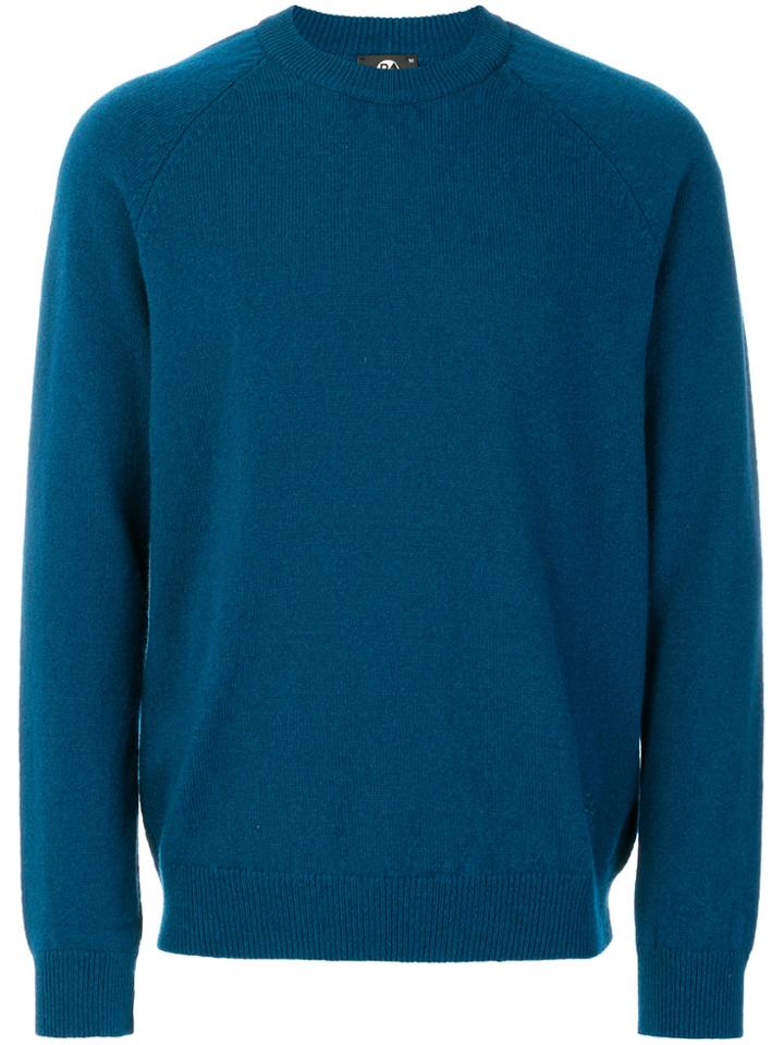 Ps By Paul Smith Classic Knitted Sweater - Blue