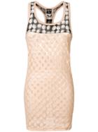 Jean Paul Gaultier Vintage Polka Dot Patterned Sleeveless Top - Pink &