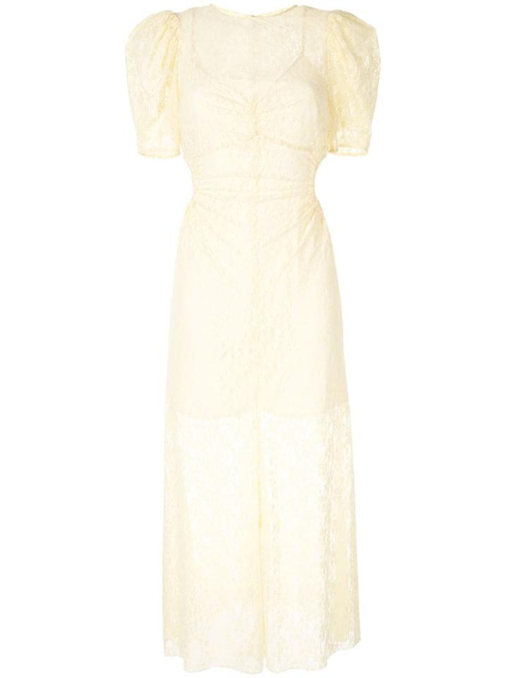 Alice Mccall On + On Midi Dress - Yellow