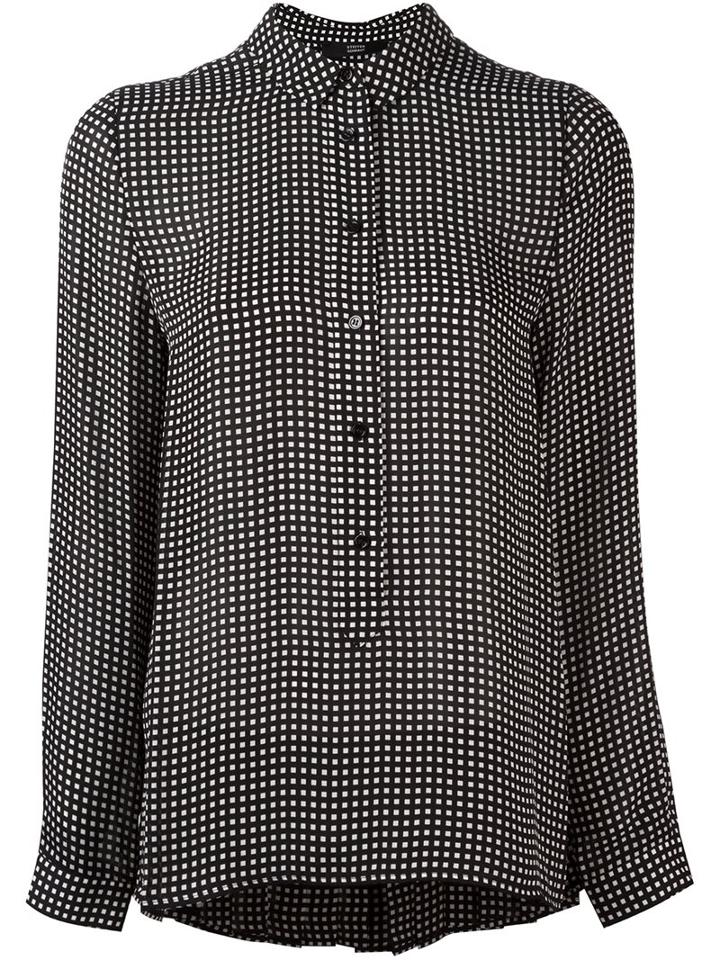 Steffen Schraut Checked Button Down Shirt