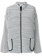 Stefano Mortari Striped Fitted Jacket - White