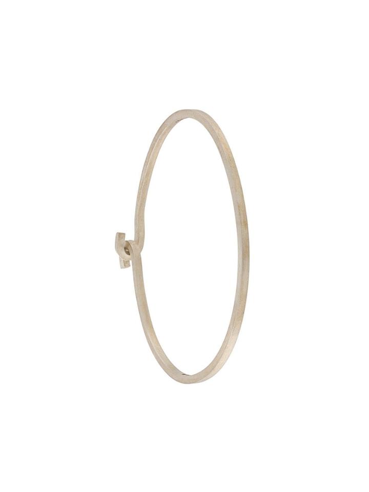 Jil Sander Line Bracelet - Silver