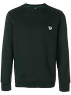 Ps By Paul Smith Cycle Stripe Zebra Sweatshirt - Green