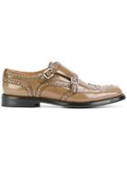 Church's Double Monk Strap Shoes With Studs - Grey